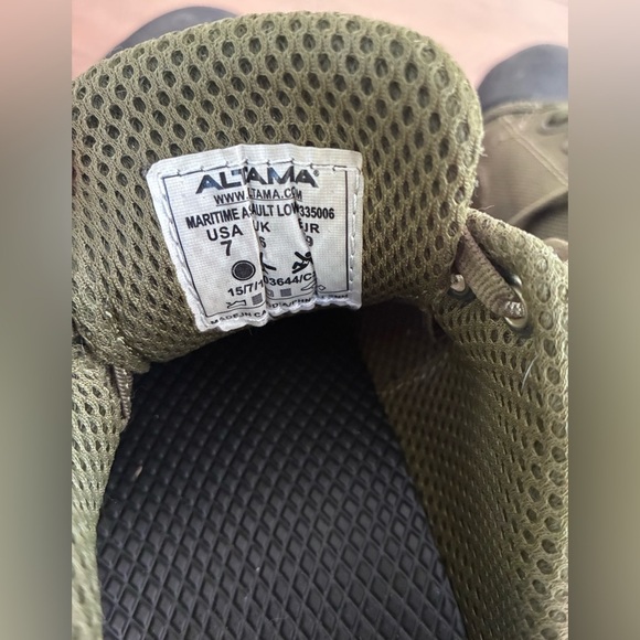 Altama Men’s Maritime Assault Low Shoes - Size 7 - Picture 7 of 9